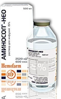 Аминосол-Нео для лечения панкреатита